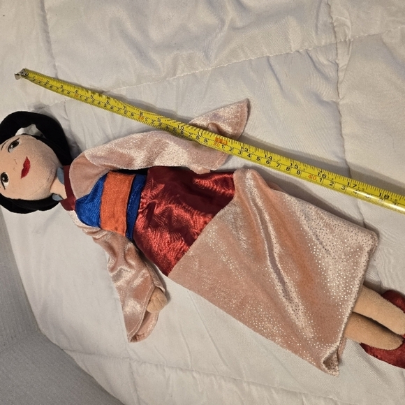 MULAN Disney Store Princess Plush 20” Doll Authentic Soft Stuffed Cute Gift Toy - Picture 4 of 5